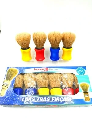 İREM KANCA ( RENKLİ PLASTİK SAPLI ) SAKAL FIRÇASI*6X60