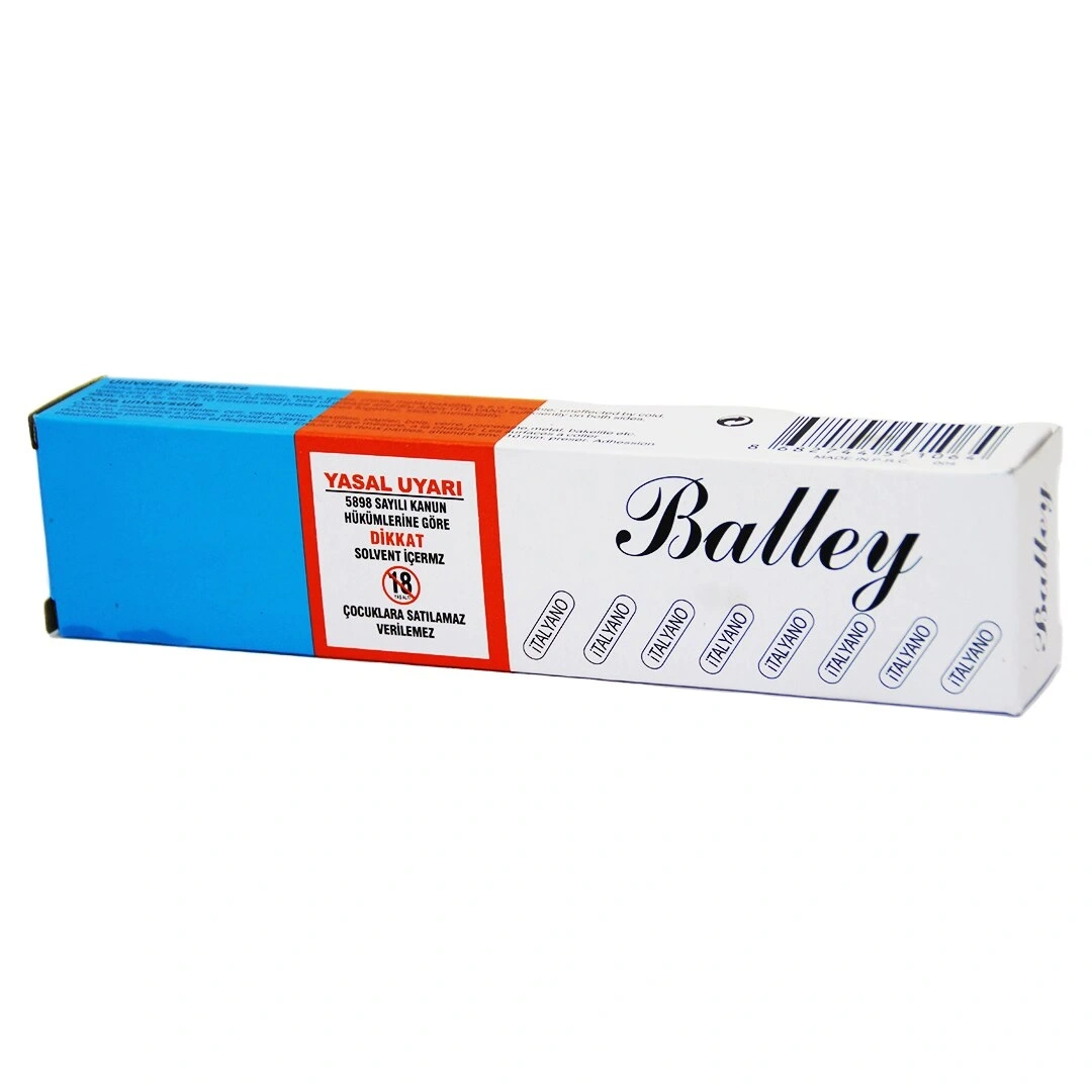 VGR BALLYPOİNT K-3692 BALLY YAPIŞTIRICI ( 50GR ) (KÖSELE-DERİ-LASTİK-SUNİ TAHTA-CAM-PORSELEN-BAKALİT)*20X5