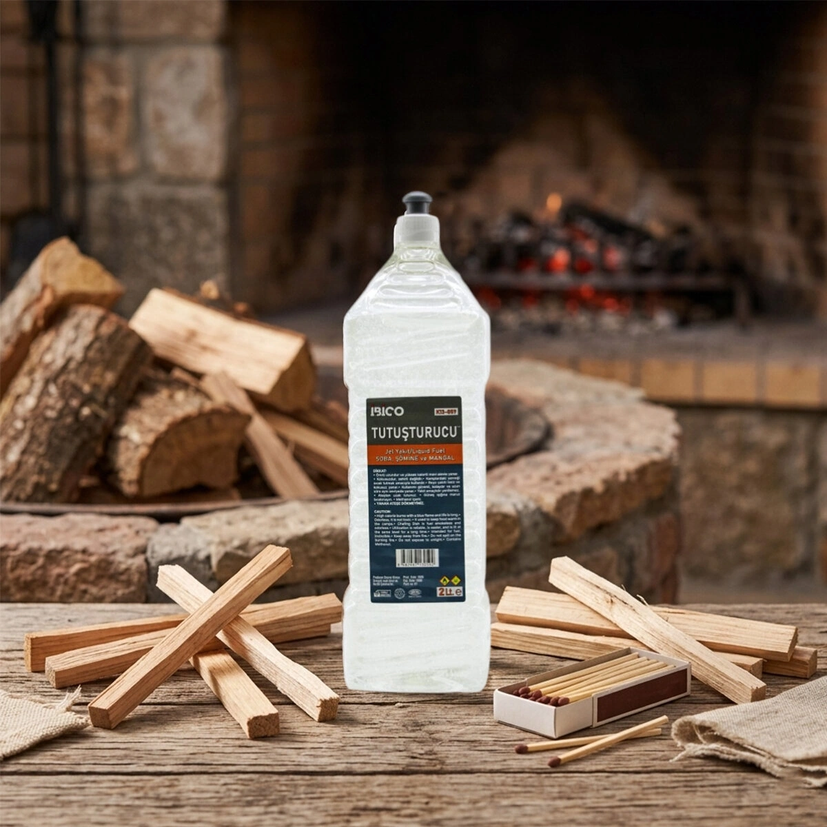 JİX ( 2LT ) ÇOK AMAÇLI JEL YAKIT*12=K