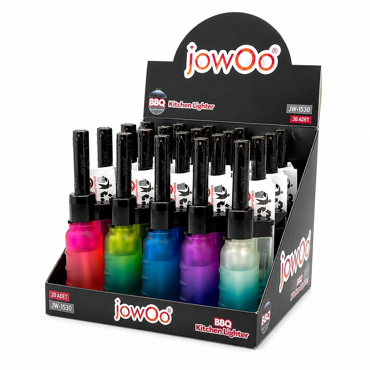 JOWOO JW-1530 ( IZGARALI & RÜZGAR ) ( RENKLİ ) OCAK MUTFAK ( BARBEKÜ ) ÇAKMAK*20X30
