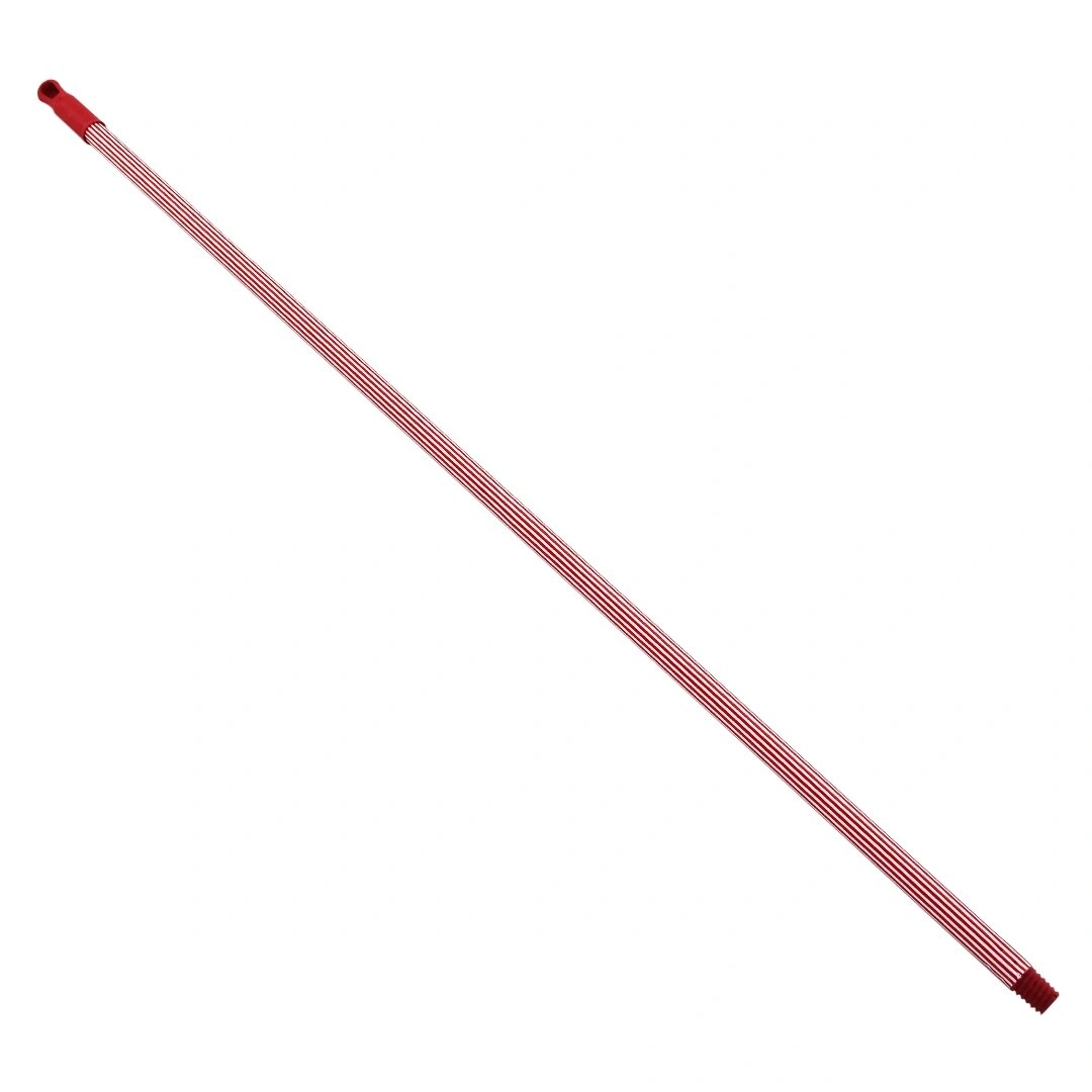 KAPPRO ( KIRMIZI & BEYAZ ÇİZGİLİ ) ( METAL ) VİLEDA VİLADA FIRÇA SAPI 120CM*25=K
