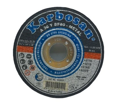 KARBOSAN 10910 NK METAL KESİCİ DİSK ( SPRAL TAŞI ) 115MMX3.0X22*150