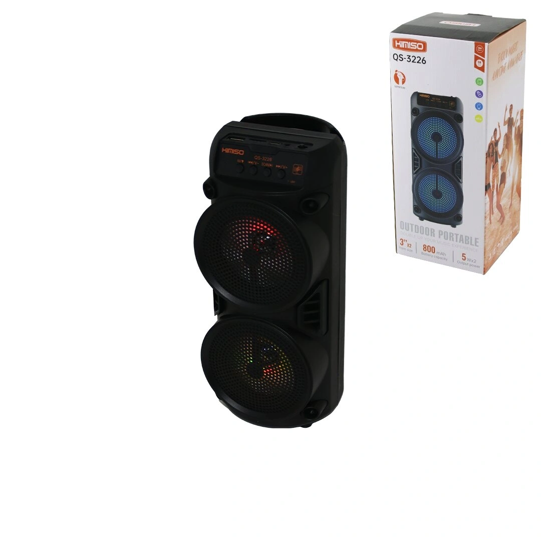 KIMISO PLATOON QS-3226 PL-4665 ( 3X2 ) SPEAKER HOPARLÖR ( BLUETOOTH ) ( WIRELESS SPEAKER )( USB SARJLI & BLUETOOHT ) 5WX2*40