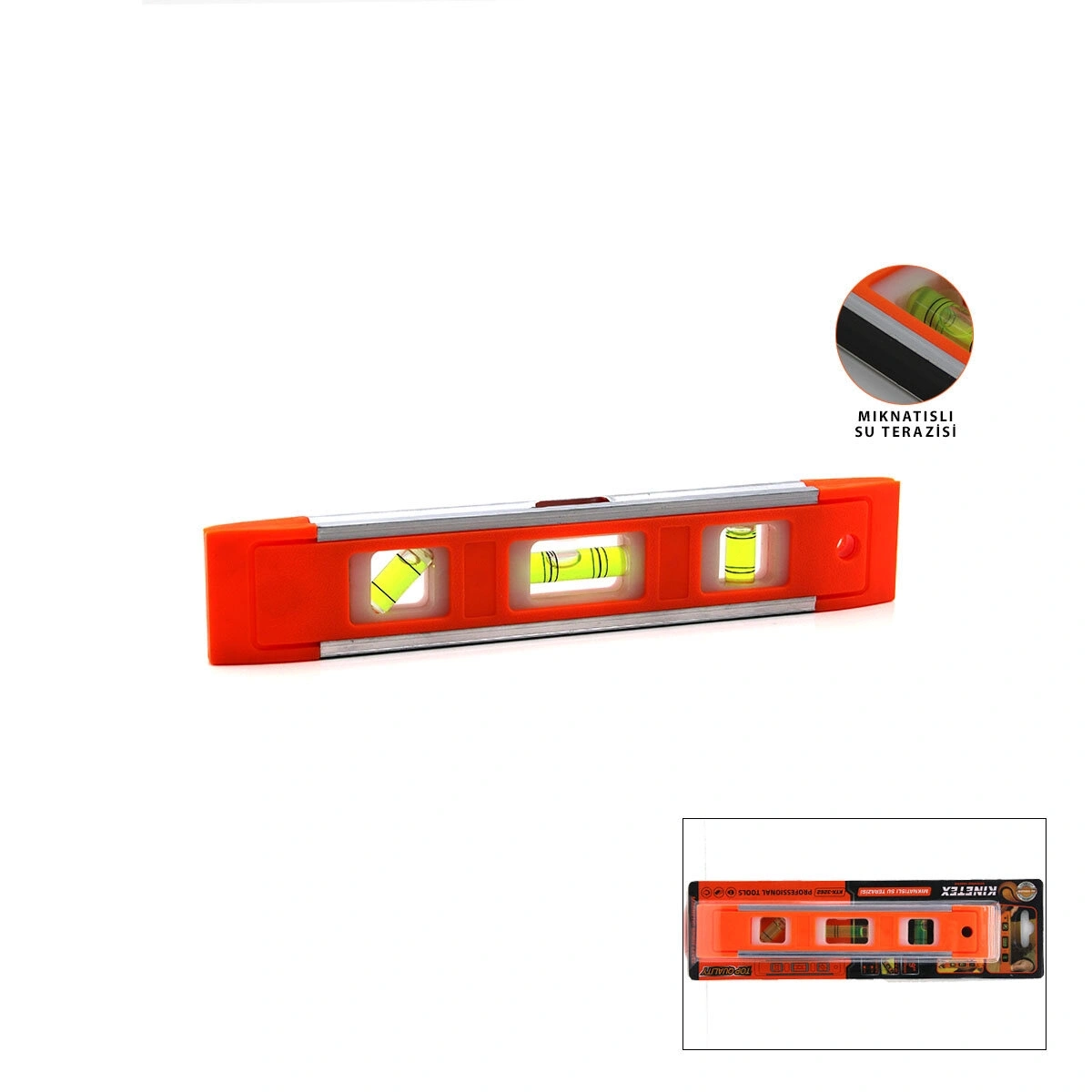 KINETEX KTX-3262 ( 9 ) ( MİNİ=230CM ) ( MIKNATISLI ) SU TERAZİSİ*240