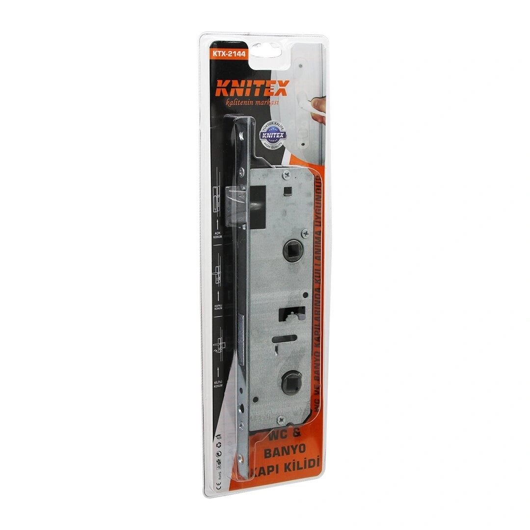 KNITEX KTX-2144 ( WC & BANYO ) ( PVC PİMAPEN KAPI ) KİLİT ( VAKUMLU AMBALAJ )*192