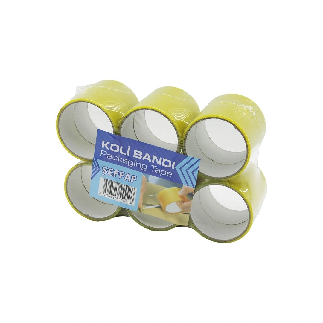 KRT-1010 PACKAGİNG TAPE ( 43MM X 20YDS ) ( ŞEFFAF ) KOLİ BANTI*12X12