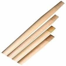 KRT-1065 ASEL ( LÜX ) ( FIRINLANMIŞ KAYIN AHŞAP ) ( 120CM ) VİLEDA VİLADA FIRÇA SAPI*30=K