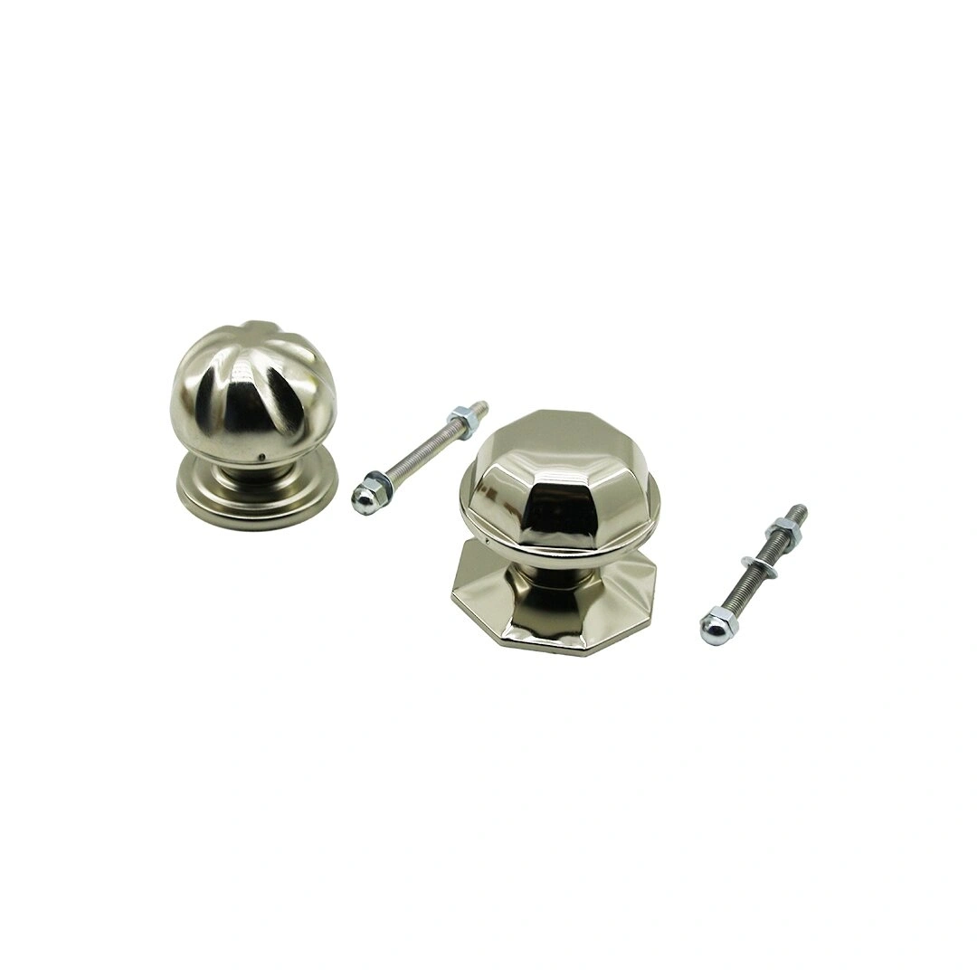 KRT-1082 ( GRİ & NİKEL ) ( KAPI BABASI ) KAPI TOKMAK ( MİX=KRİSTAL & PAPATYA & SEKİZGEN & MEVLANA )*8X12