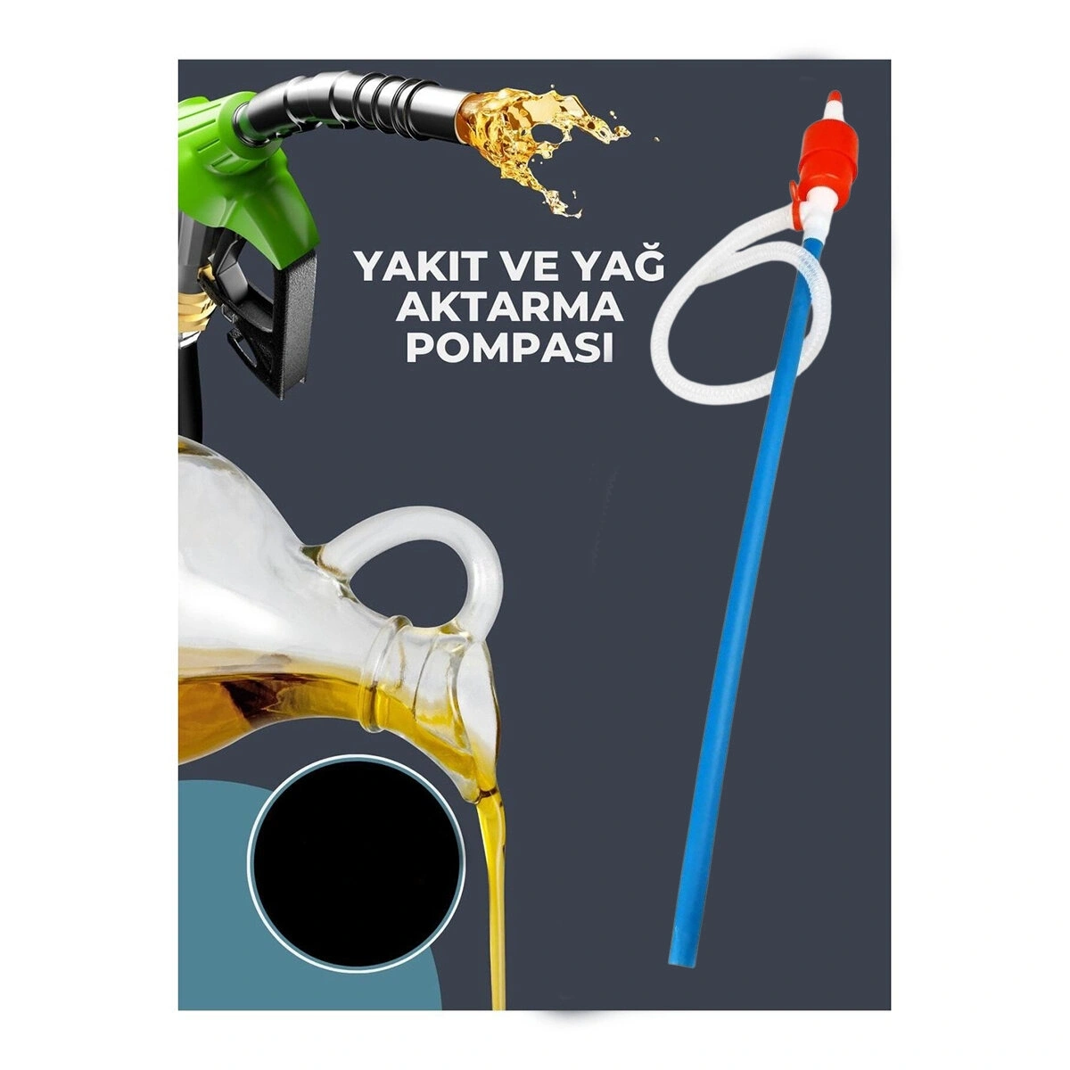 KRT-1129 ( BÜYÜK BOY ) PLASTİK MAZOT POMPASI & SU POMPASI*12=K