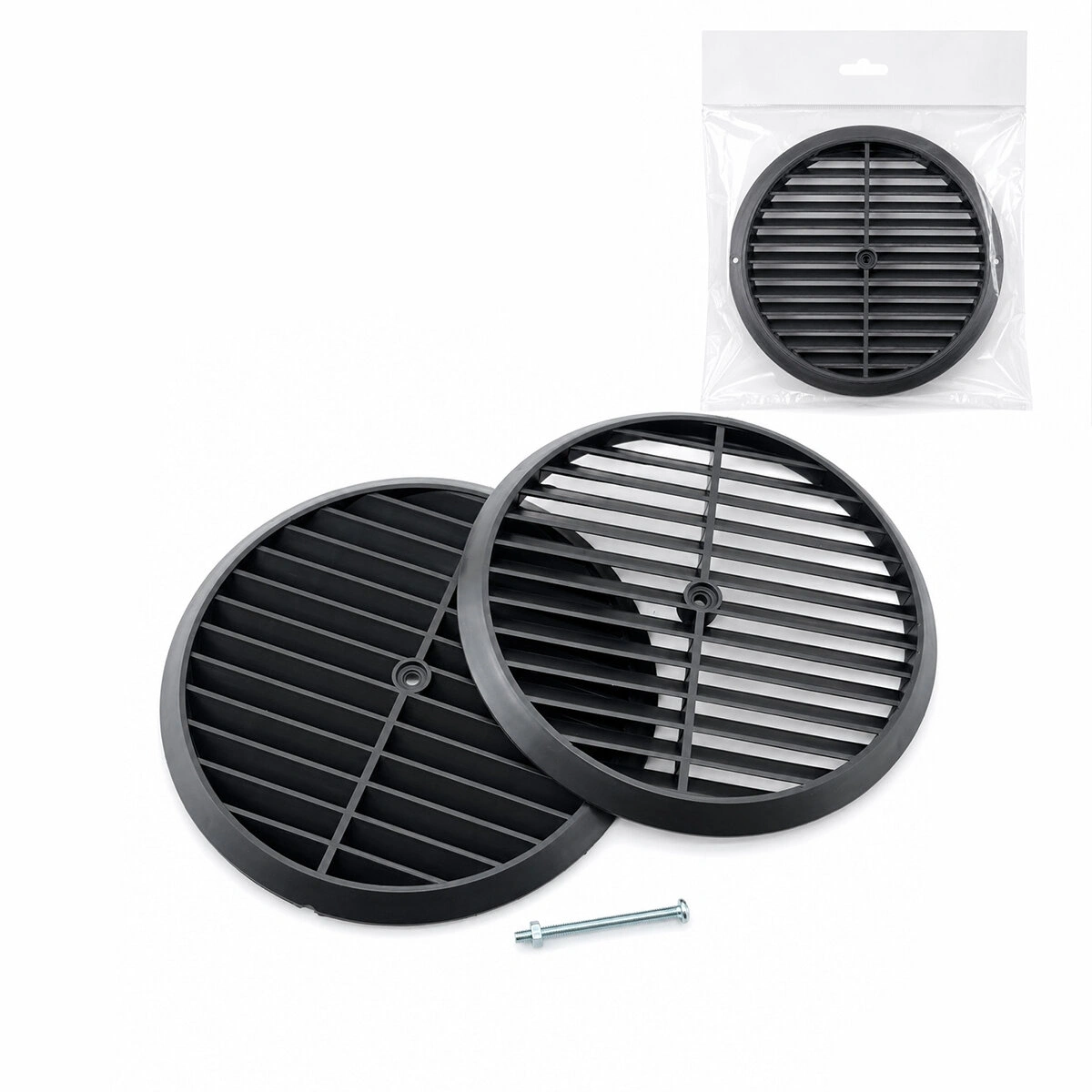 KRT-1145 SİYAH MENFEZ PLASTİK*100