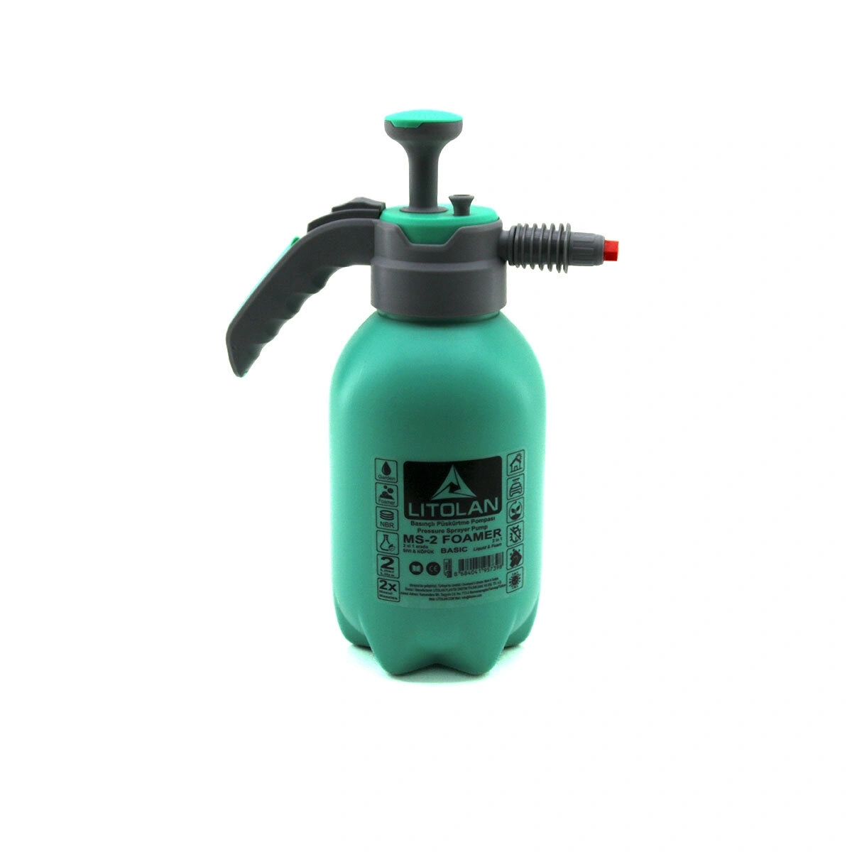 LITOLAN MS-2 ( FOAMER BASİC ) ( 2LT ) KÖPÜK PÜSKÜRTME POMPASI & İLAÇ*30