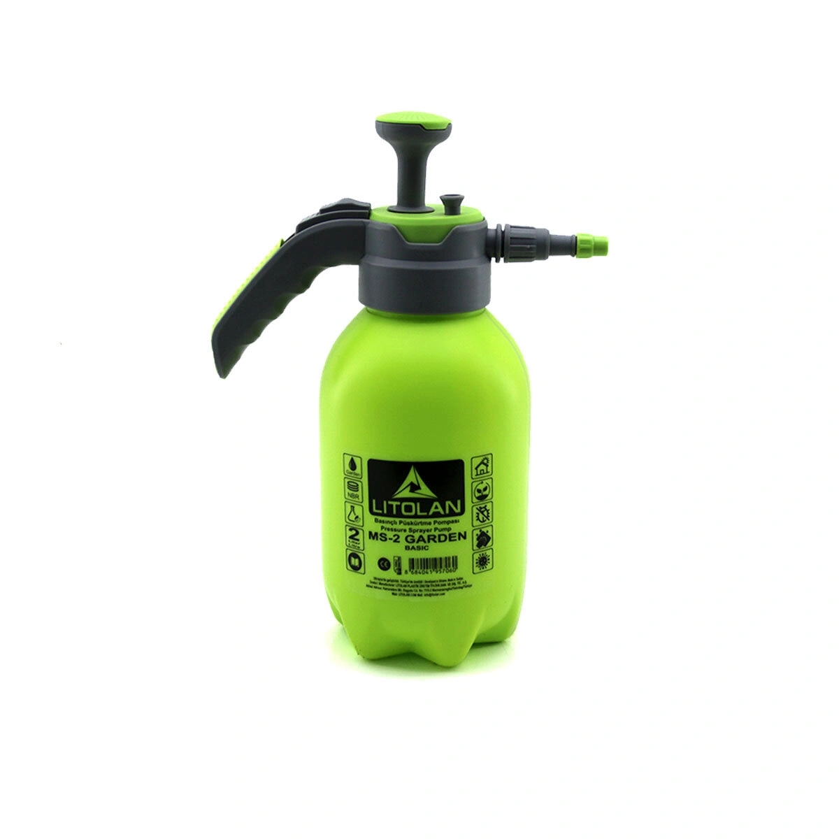 LITOLAN MS-2 ( GARDEN BASİC ) ( 2LT ) ( LÜX ) İLAÇLAMA & BASINÇLI PÜSKÜRTME POMPASI*30