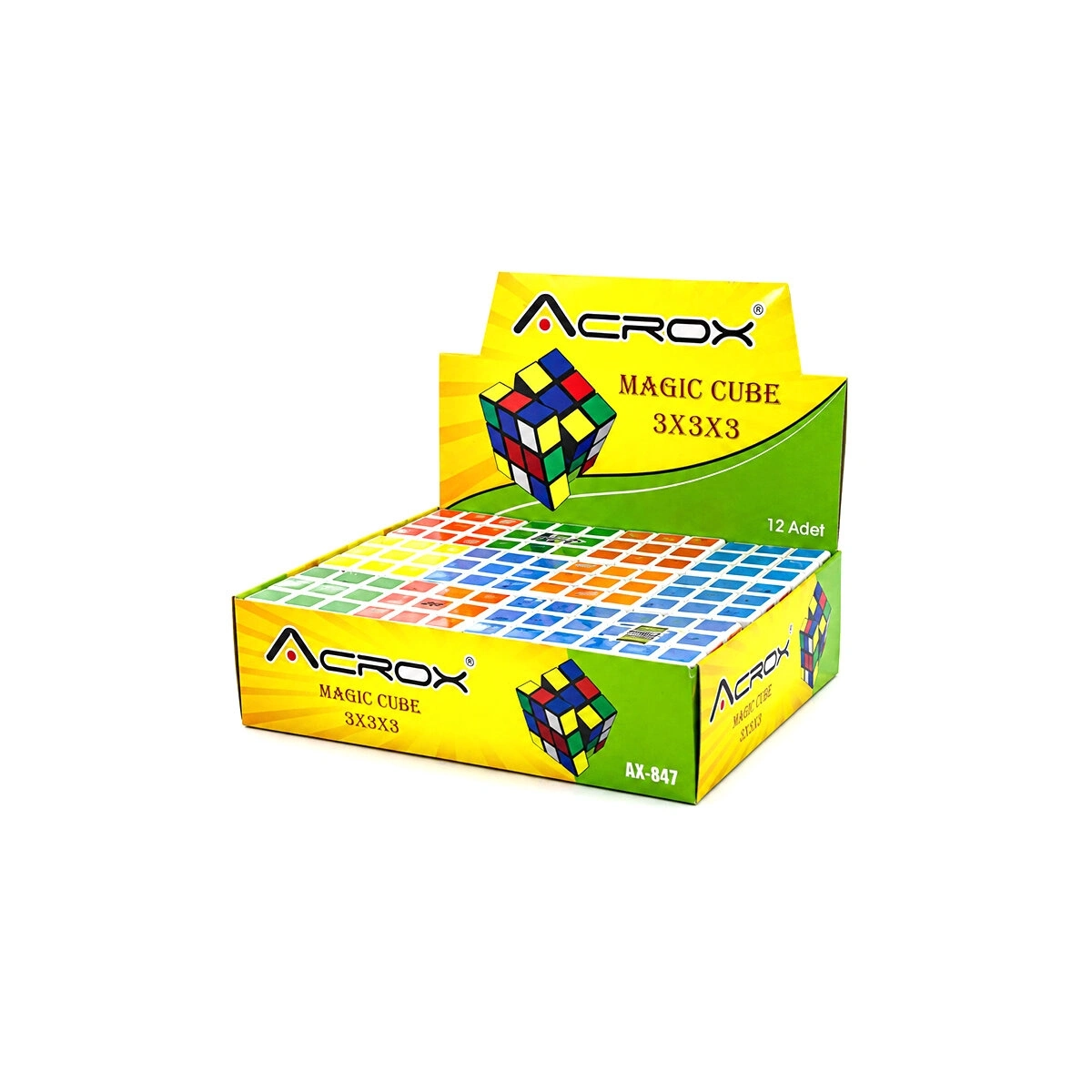 MAGIC CUBE DGN-71 ( 3X3X3 ) ZEKA KÜPÜ OYUN*12X24