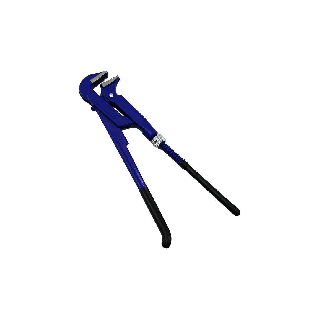 MAN ( 1 PARMAK ) MAŞALI ÇELİK BORU ANAHTARI ( SİLİKON KAPLI ERGONOMİK SAP & 90°C BURUN )*36