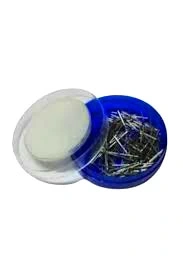 MLS STEEL PINS NO:#15 SÜNGERLİ MAVİ KUTULU TOPLU İĞNE 20GR ( 0.60x32 )*12X40