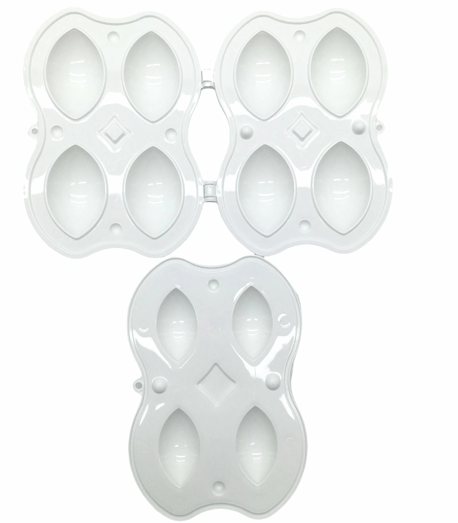 NATUREL RT-680 PLASTİK 4LÜ İÇLİ KÖFTE YAPMA KALIP APARATI*48