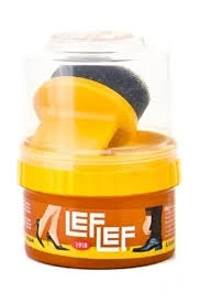 NURİ LEFLEF ( HAZIR ) ( CİLALI SÜNGERLİ ) ( A.KAHVE ) KREM AYAKKABI BOYASI 60ML*12X6