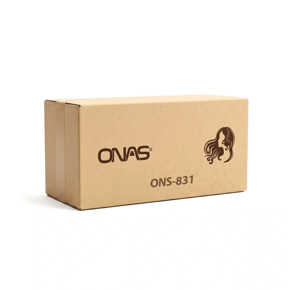 ONAS ONS-831 ( OVAL & PLASTİK ) ( AHŞAP GÖRÜNÜM ) FÖN & SAÇ FIRÇASI & TARAK*12X12