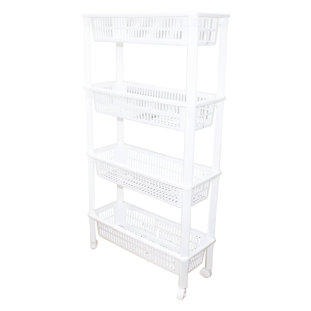 ORGANİZERS ORG-77 4 KATLI DÜZENLEYİCİ  & RAF ÜNİTESİ TEKERLEKLİ ( 510X205X945MM )*10