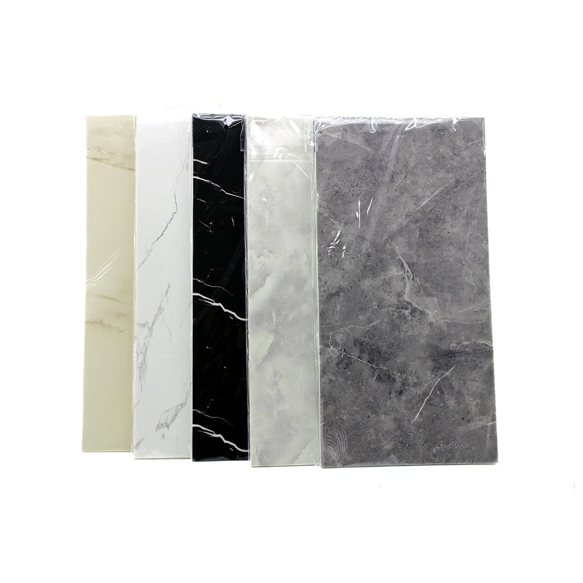 PABLITO HOME PBT-170 ( 4PCS ) ( DÜZ & KÖPÜK PANEL ) ( MİX MERMER DESEN ) YAPIŞKANLI DUVAR KAĞIT ( 30X60CM )*50=K