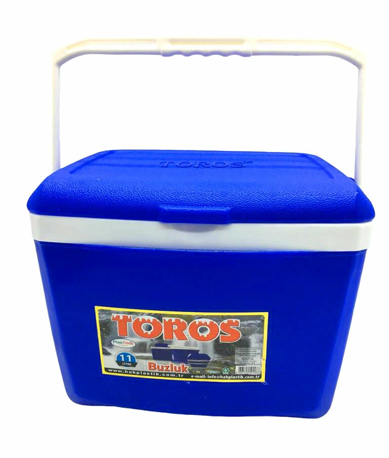 PLAS TİME TOROS ( 11LT ) ( DİKDÖRTGEN ) ( BUZLUK ) ( MAVİ PLASTİK ) ( TAŞIMA KULPLU ) ( BRKT-504286 )*8