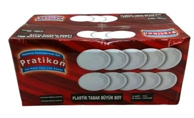 PRATİKON PR-1144 ( BÜYÜK & PLASTİK ) TABAK 10PCS*50=K