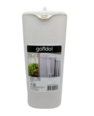 GONDOL G-253 HUMİNİ KALORİFER SULUK ( 0.50LT ) ( BEYAZ PLASTİK ) ( 90X195X45MM )*36=K