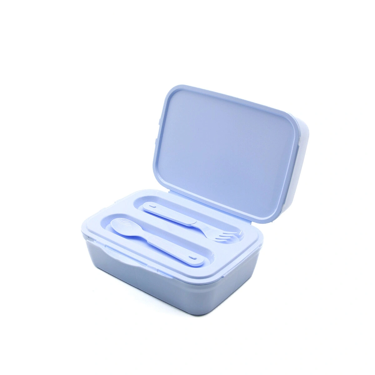 QLUX L-00690 NEO BESLENME KUTUSU (2 KATLI= 1.KAT=2+1 BÖLMELİ & 2.KAT=BÖLMESİZ) (ÇATAL & KAŞIK) (RESİMLİ & DESENLİ & RENKLİ PLS.)*30=K