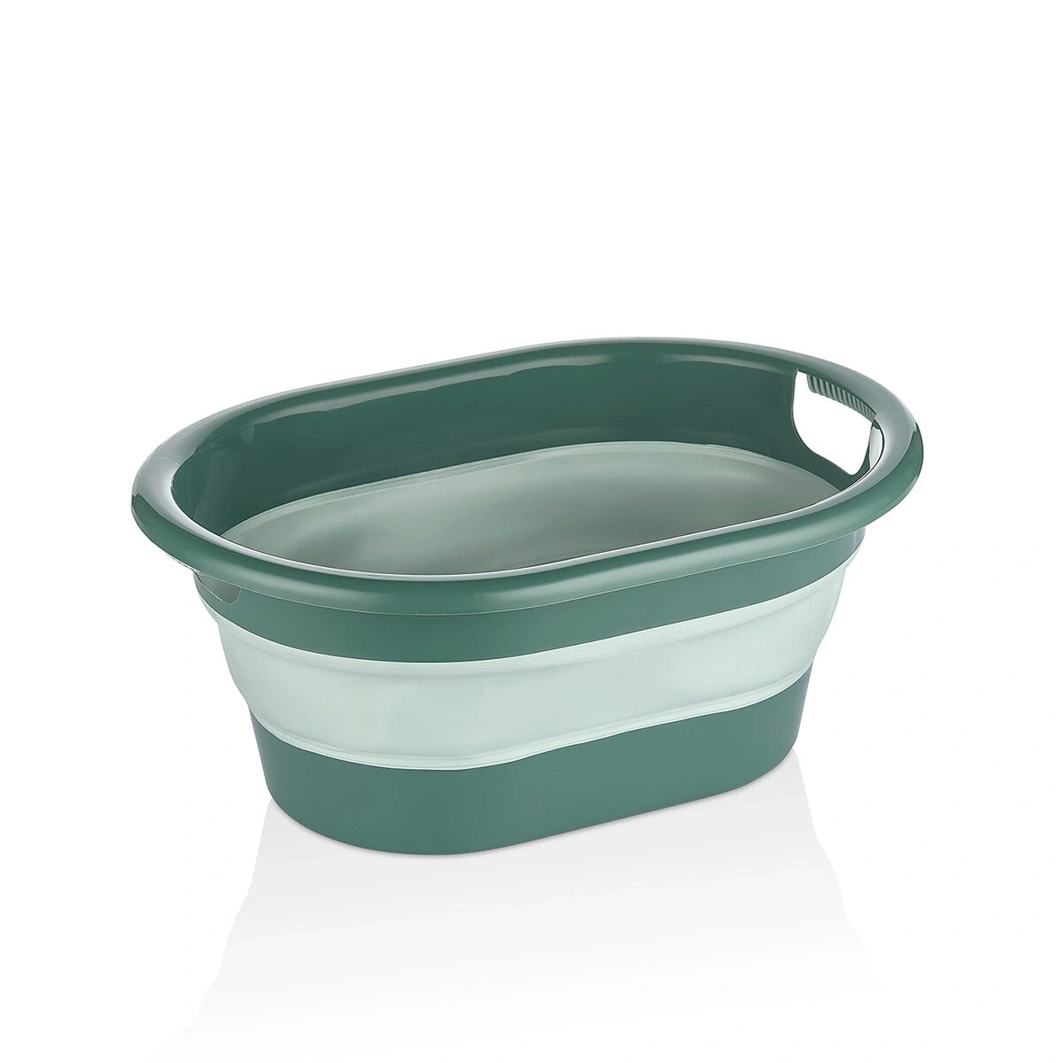 QLUX L-00959-3 ( NO-2 ) ( 18LT ) ( YEŞİL ) KATLANABİLİR SEPET*8=K