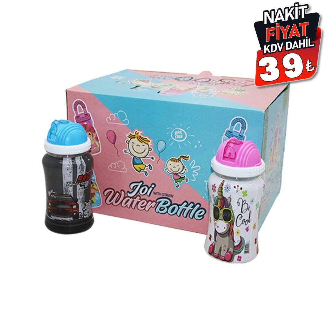 QLUX L-00500 ZUZU GİZLİ PİPETLİ SULUK MATARA*12X2