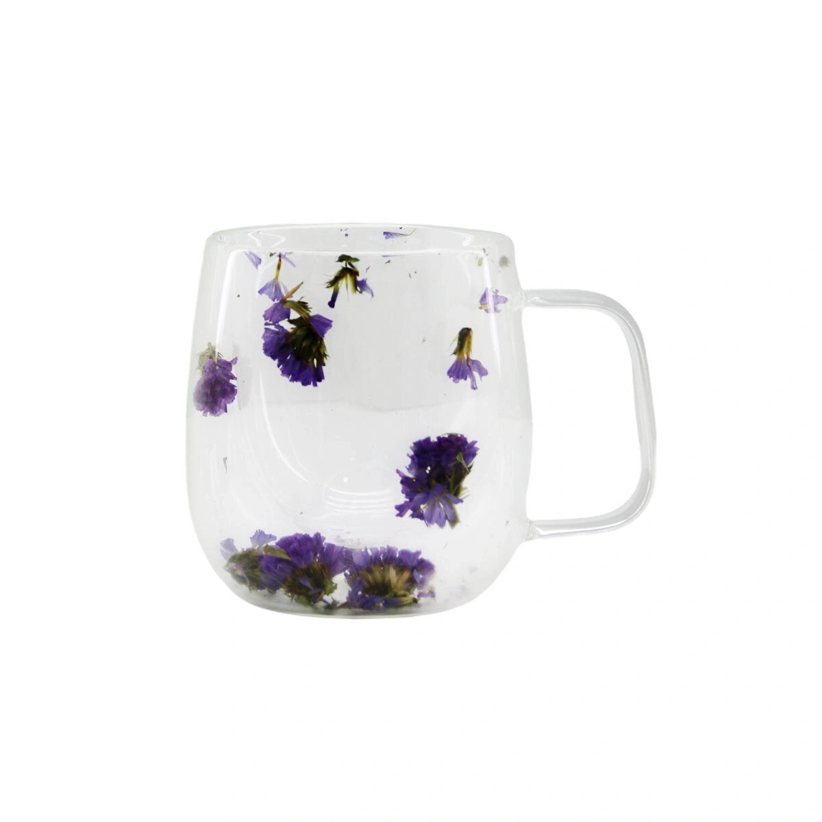 SDR-B3 ( 250ML & KULPLU ) ( ÇİFT CİDARLI & ÇİÇEKLİ ) CAM BARDAK*100=K                     qwe07