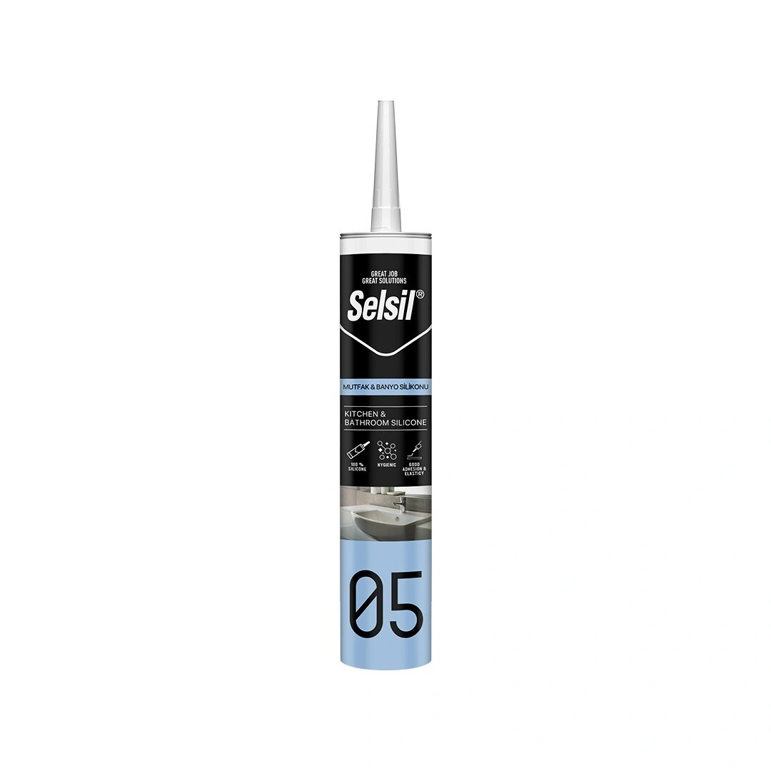 SELSİL-2431 05 ( ŞEFFAF ) MUTFAK VE BANYO SİLİKON 280ML*25=K