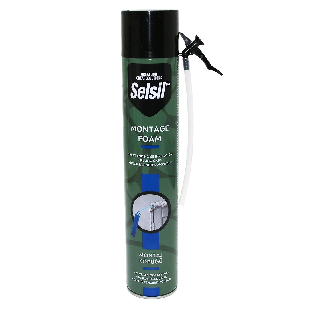 SELSİL-2619 PU KÖPÜK MONTAJ KÖPÜK 750ML 600GR*16=K