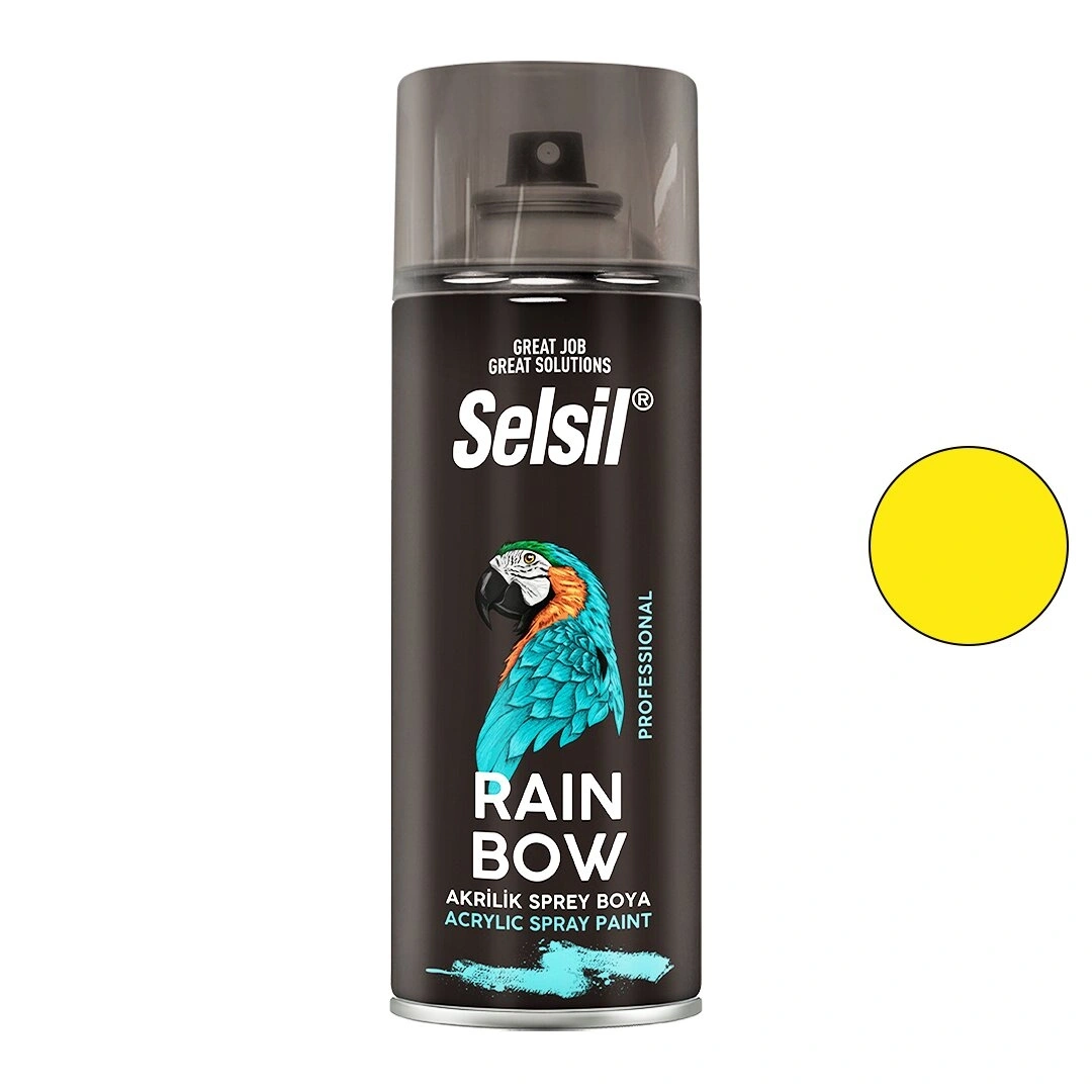SELSİL TAB-447 ( SARI ) SPREY BOYA ( 400ML )*12X1