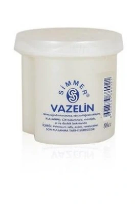 SİMMER ( BEYAZ ) CREAM VAZELİN 80CC*24X12