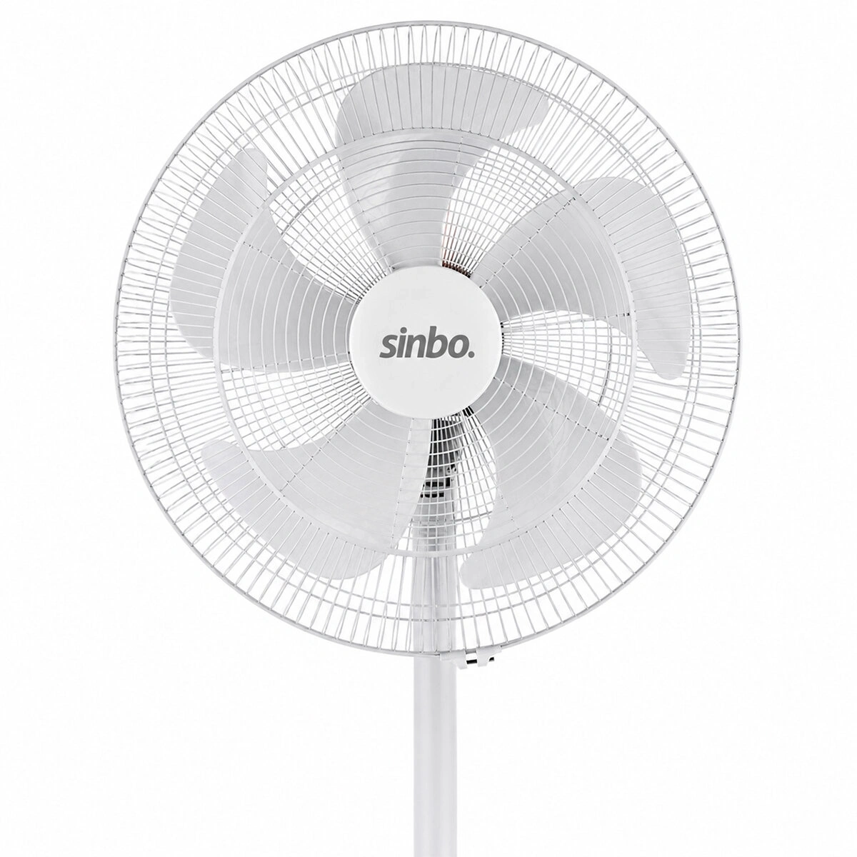 SİNBO SF-6798 ( BEYAZ ) ( 5 PERVANE & 18 ) ( EV & OFİS ) ( KOMPAKT & SESSİZ & ÜÇ KADEME) ( 140CM YÜKSEKLİK ) AYAKLI VANTİLATÖR*1