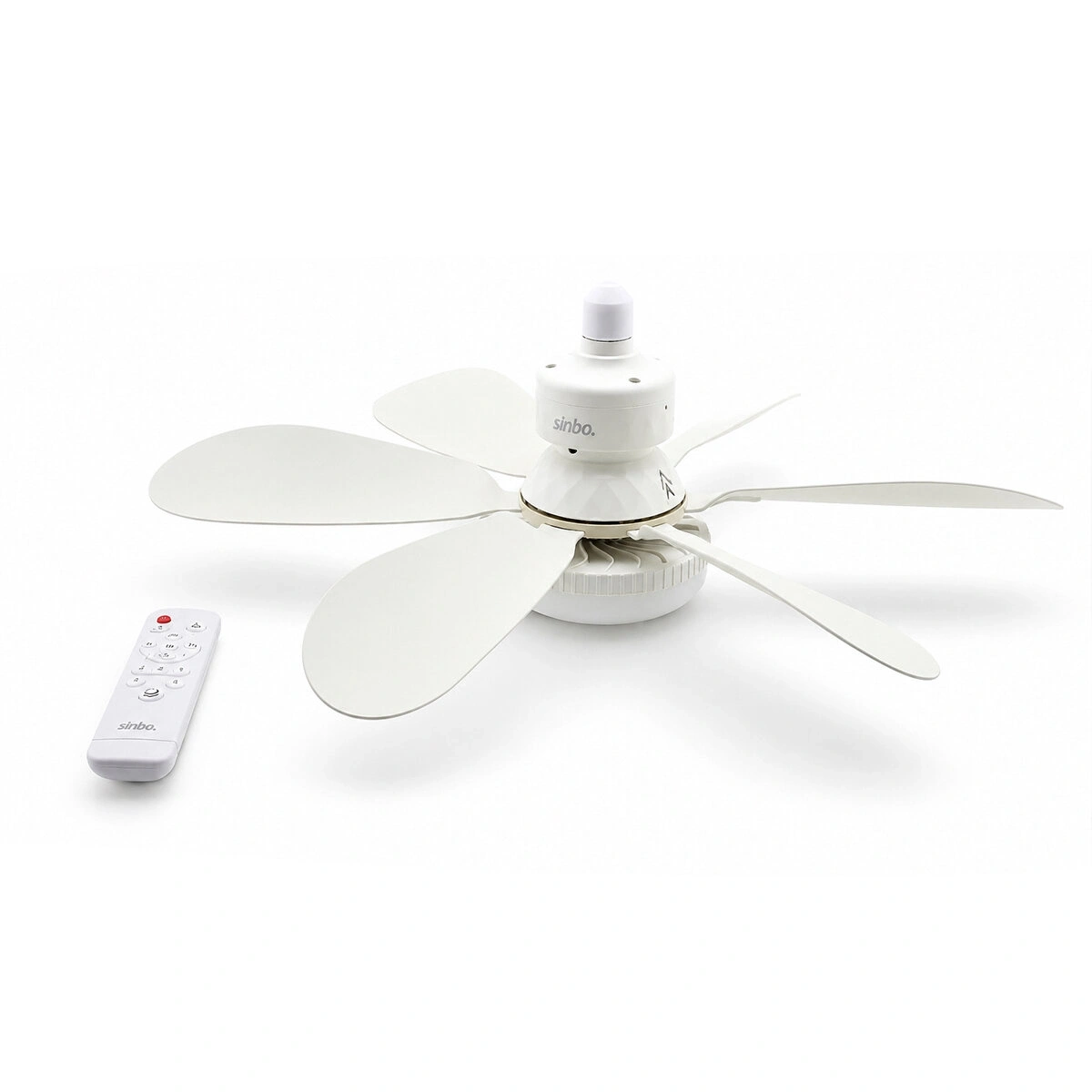 SİNBO SF-7708 (3 LED AYDINLATMALI & SESSİZ ÇALIŞMA) (6 KANAT & KUMANDA) TAVAN VANTİLATÖR*6