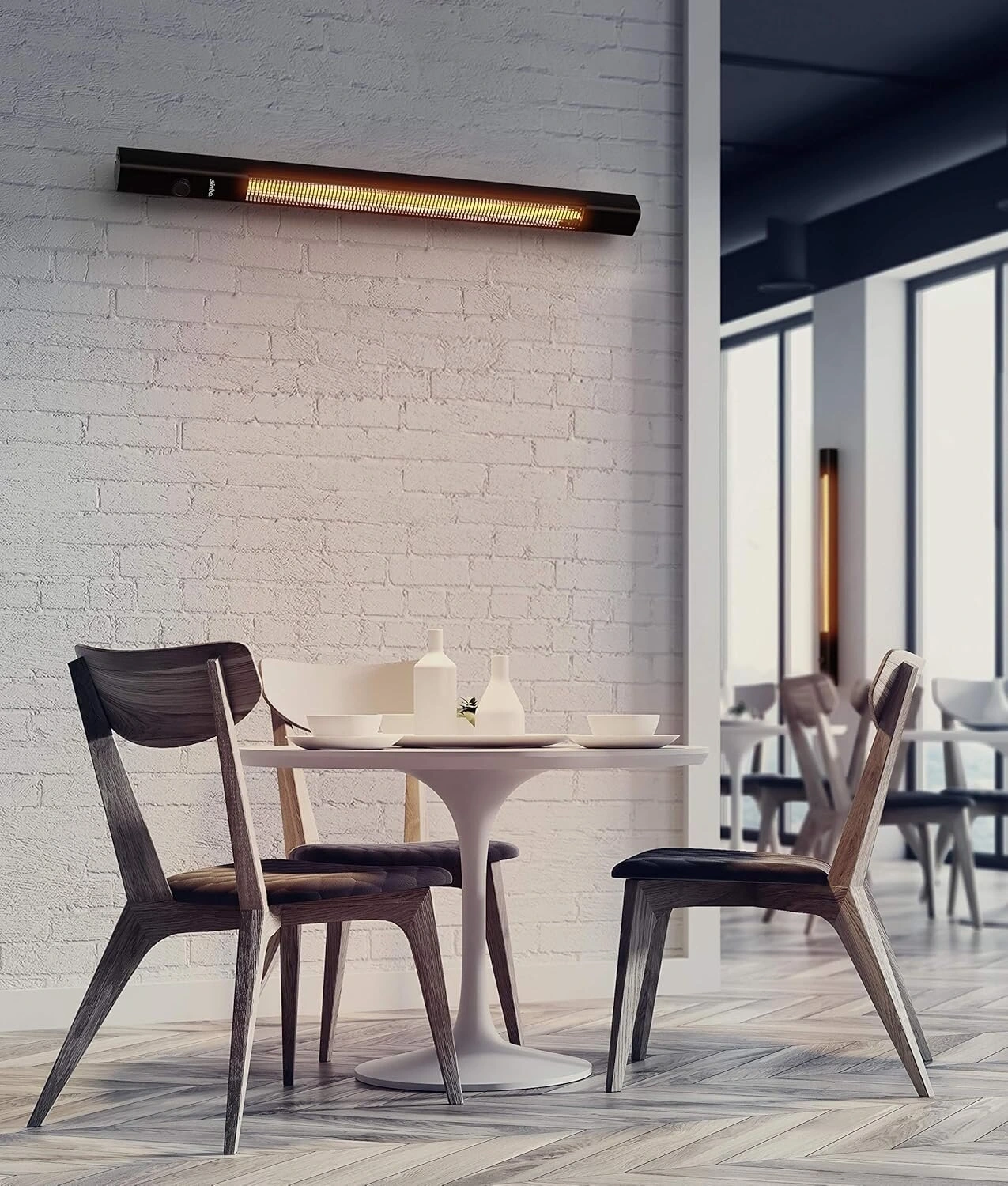 SİNBO SFH-6918 (DİKEY) İNFRARED ISITICI SOBA SLİM (NEMLENDİRİCİ HAVA ÜNİTESİ&OPTİK TEKN.)(ALÜMİNYUM GÖVDE)(3IN1 KULLANIM)(1250W)*1