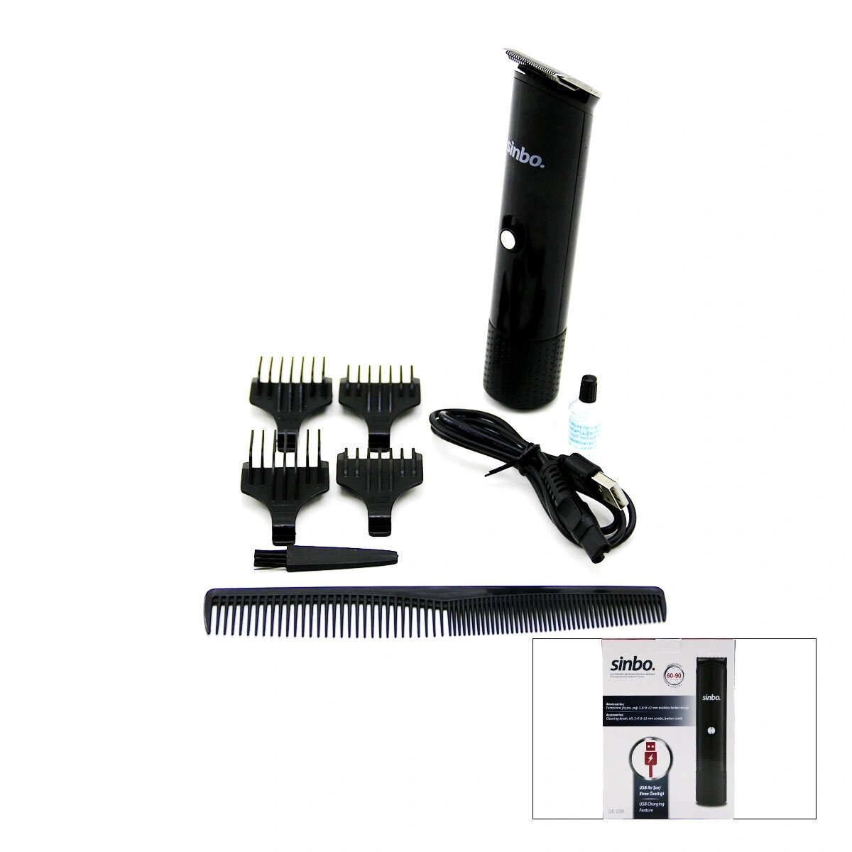 SİNBO SHC-4398 SAÇ & SAKAL KESME TRAŞ MAKİNESİ*24