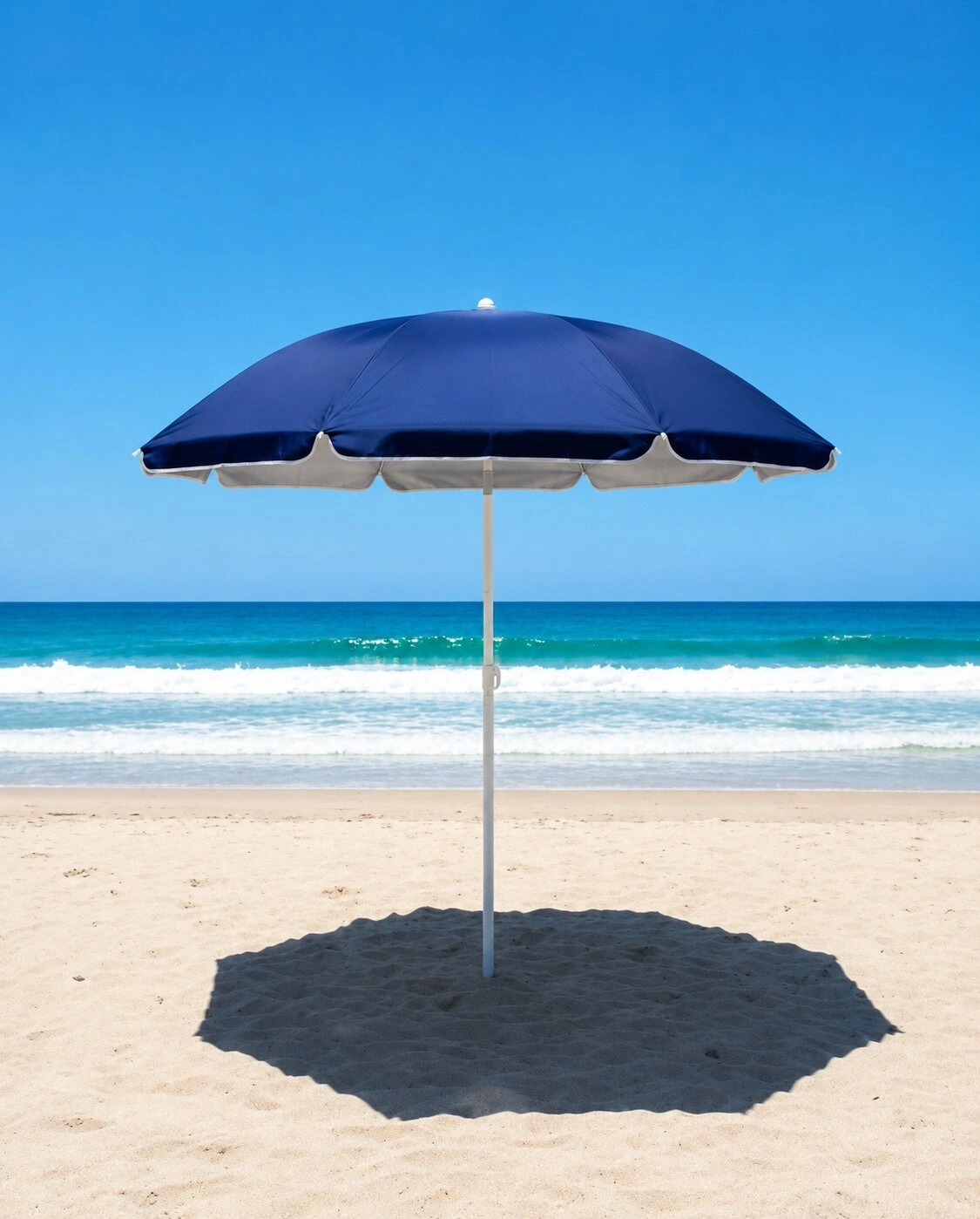 SKYBELT SKY-122 ( 170CM SAPLI ) ( ÇAP: 155CM ) ( DÜZ - TEK RENK ) PLAJ ŞEMSİYESİ ( 8TELLİ & FIBERGLASS ) ( POLYESTER KUMAŞ )*24=K