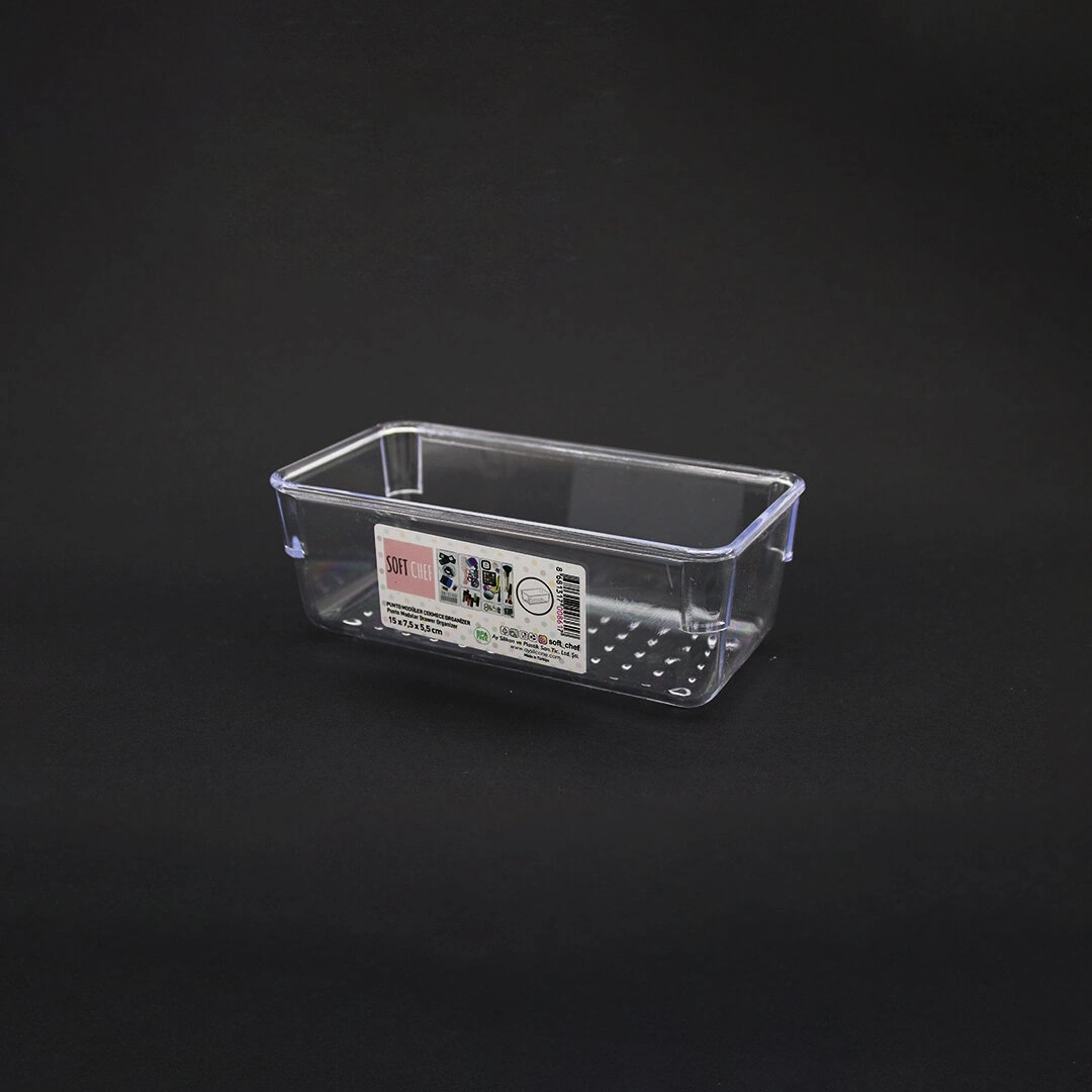 SOFTCHEF PUNTO-00861 ( 15 X 7.5 X 5.5CM ) MİKA MODÜLER ÇEKMECE ORGANİZERİ*24=K