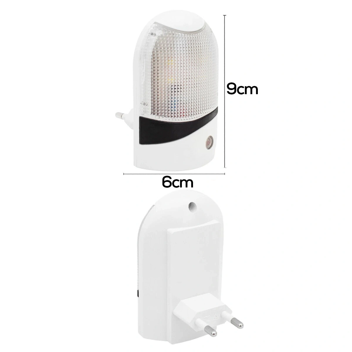 SOFTLED-6852 ( OVAL ) FOTOSEL GECE LAMBASI ( 0.5W & 4LED )*10X24
