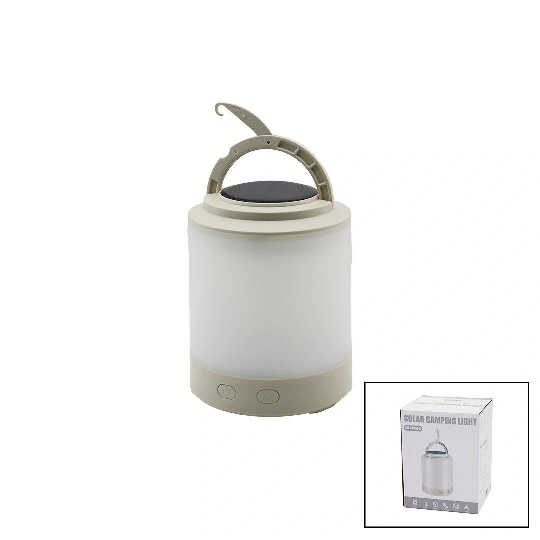 SOLAR CAMPING LIGHT CH-23061-A (FANUS) KAMP-BAHÇE FENER (SOLAR & ŞARJLI) (1+8-RENK LED) (IŞIK AYARI & ŞARJ GÖSTERGE) (POWERBANK)*48