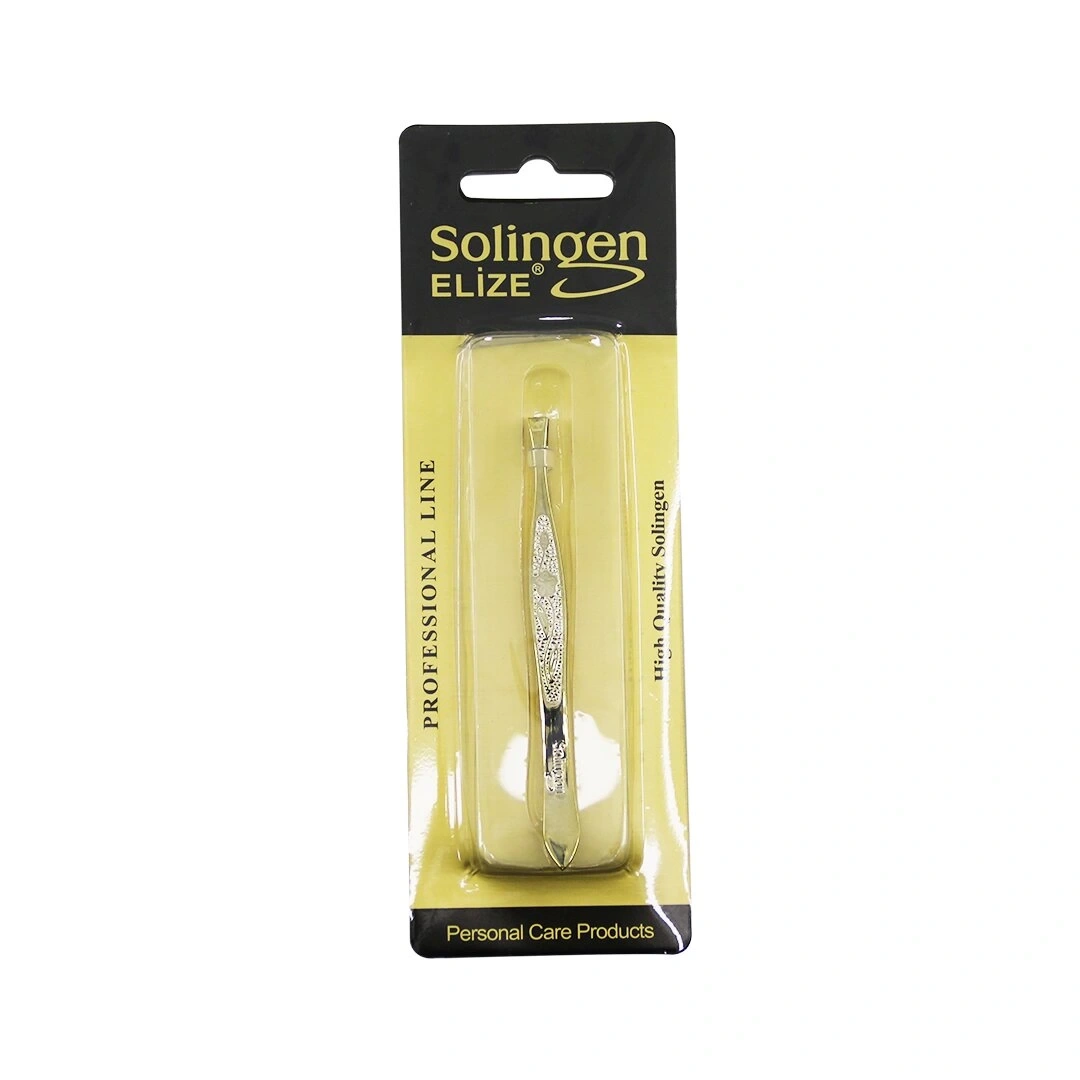 SOLİNGEN ELİZE SLG-519 ( ÇİÇEK DESEN ) ( GOLD ) CIMBIZ*12X50