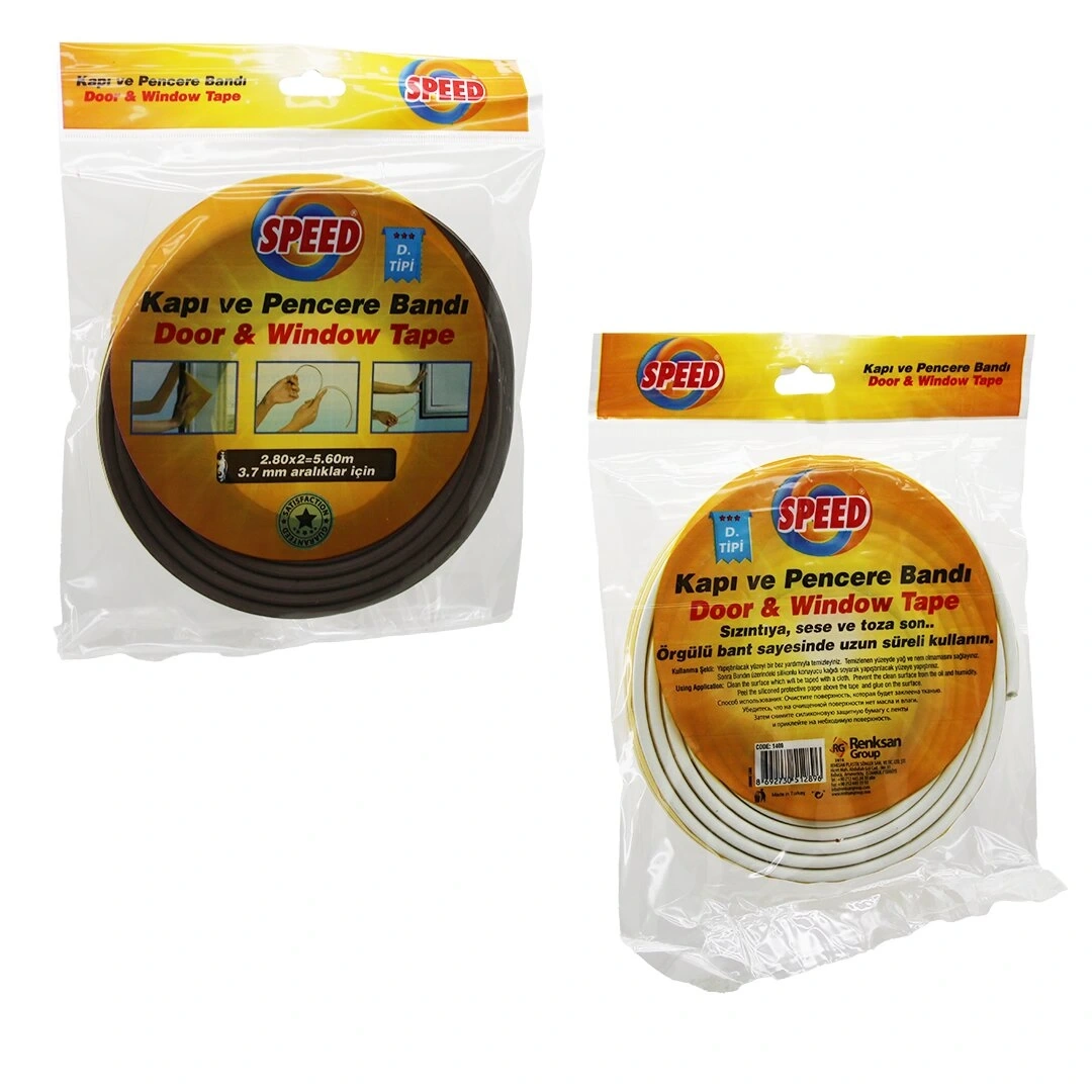 SPEED-1409 ( KAHVERENGİ-BEYAZ ) ( KAPI & PENCERE ) BANT ( 2.8X2=5.60MT )*30=K