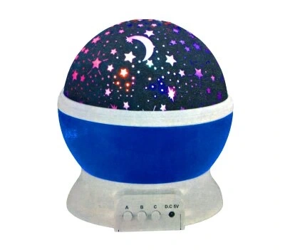 STAR MASTER HG-3004 ( OTOMATİK DÖNERLİ ) (AY & YILDIZ GÖRSELLİ) GECE LAMBASI  ( PİLLİ & USBLİ ) ( RENK & DESEN DEĞİŞTİRME ) ( INPUT:5.5V & OUTPUT:4.5V)*48