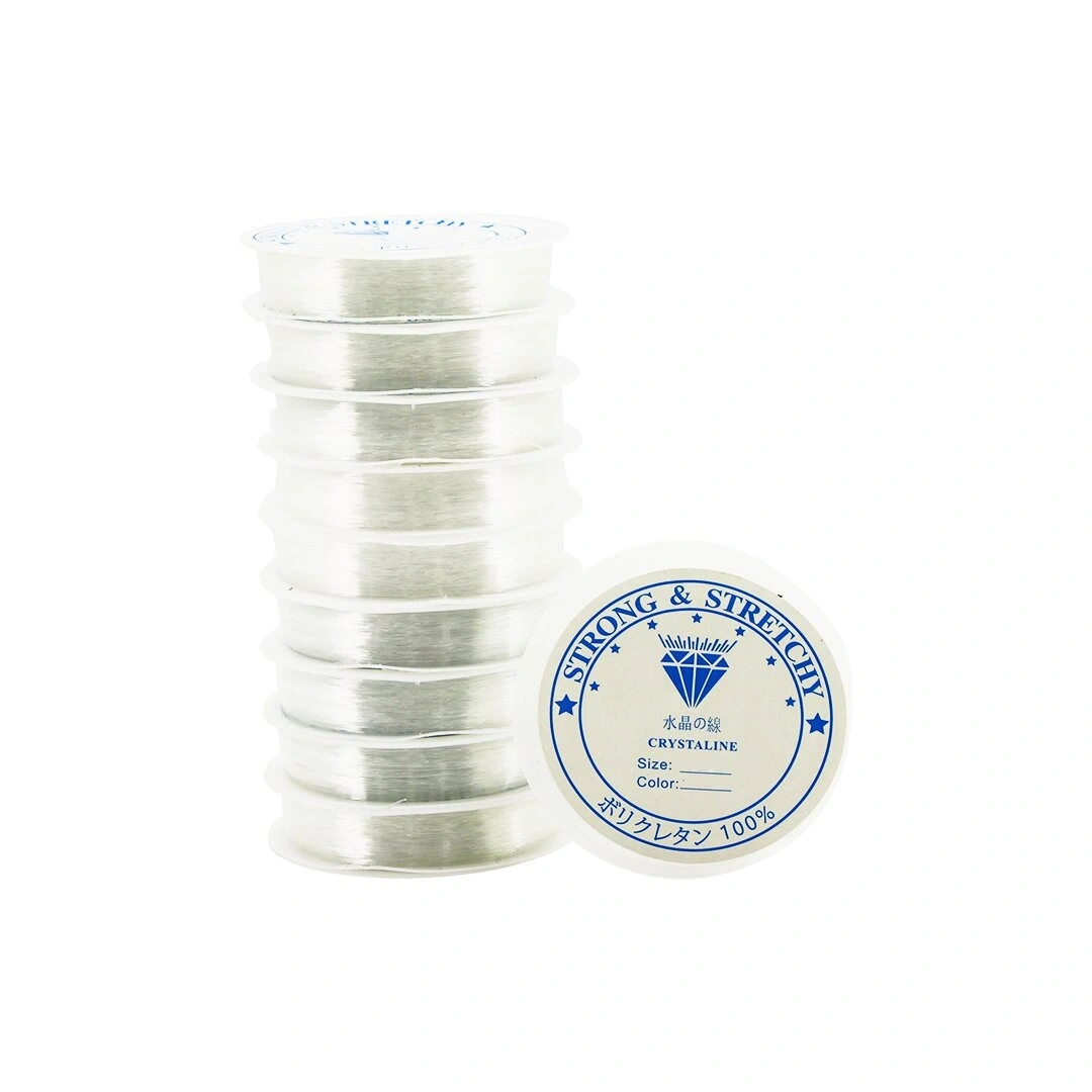 STRONG & STRETCHY ( SİZE:0.35 & 30MT ) ( ŞEFFAF & KLASİK ) MİSİNA İPİ*10X100