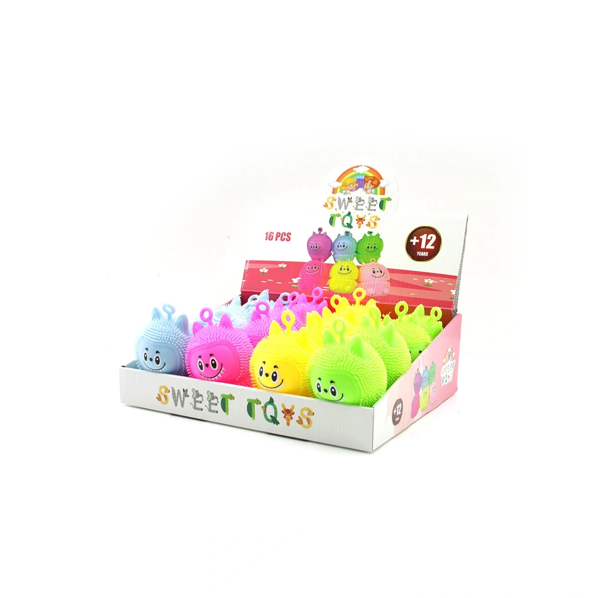 SWEET TOYS ( IŞIKLI & ZABUBU ) STRES TOPU RENKLİ*16X22