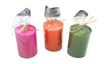 TAKOZ-005 ( SİLİNDİR RENKLİ ) ( KÖPÜK & ORTA BOY ) MUM*24=K