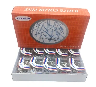 GLASS PINS K-0279 ( 50PCS ) ( BEYAZ ) ( PLS.KUTULU ) ( MİNİ ) BAŞÖRTÜ İĞNESİ*20X50